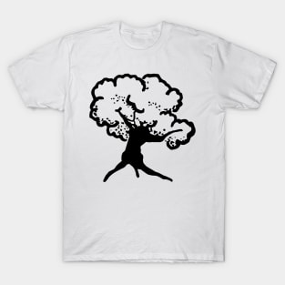 Beautiful Big Tree Doodle Art T-Shirt